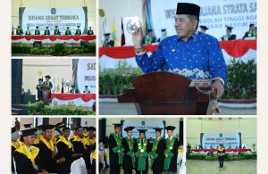 Wisuda sarjana S-1 STAI Sulhtan Syarif Hasyim Siak dihadiri Bupati Siak, Bapak Drs. H. Alfedri, M.Si.